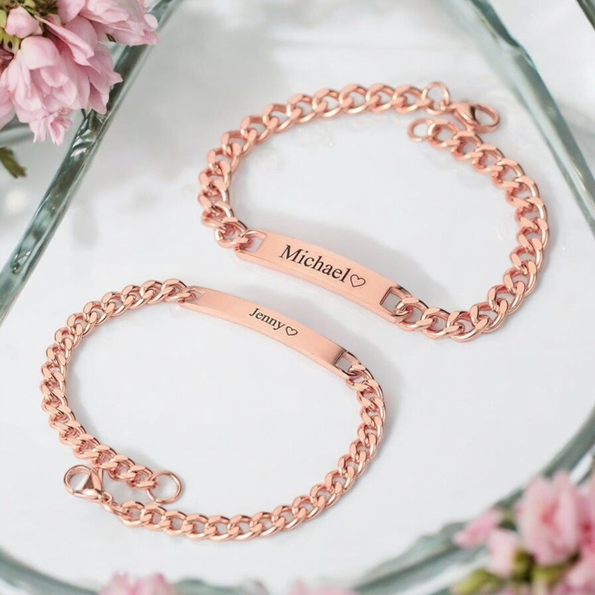 Personalised Engravable Steel Bracelet