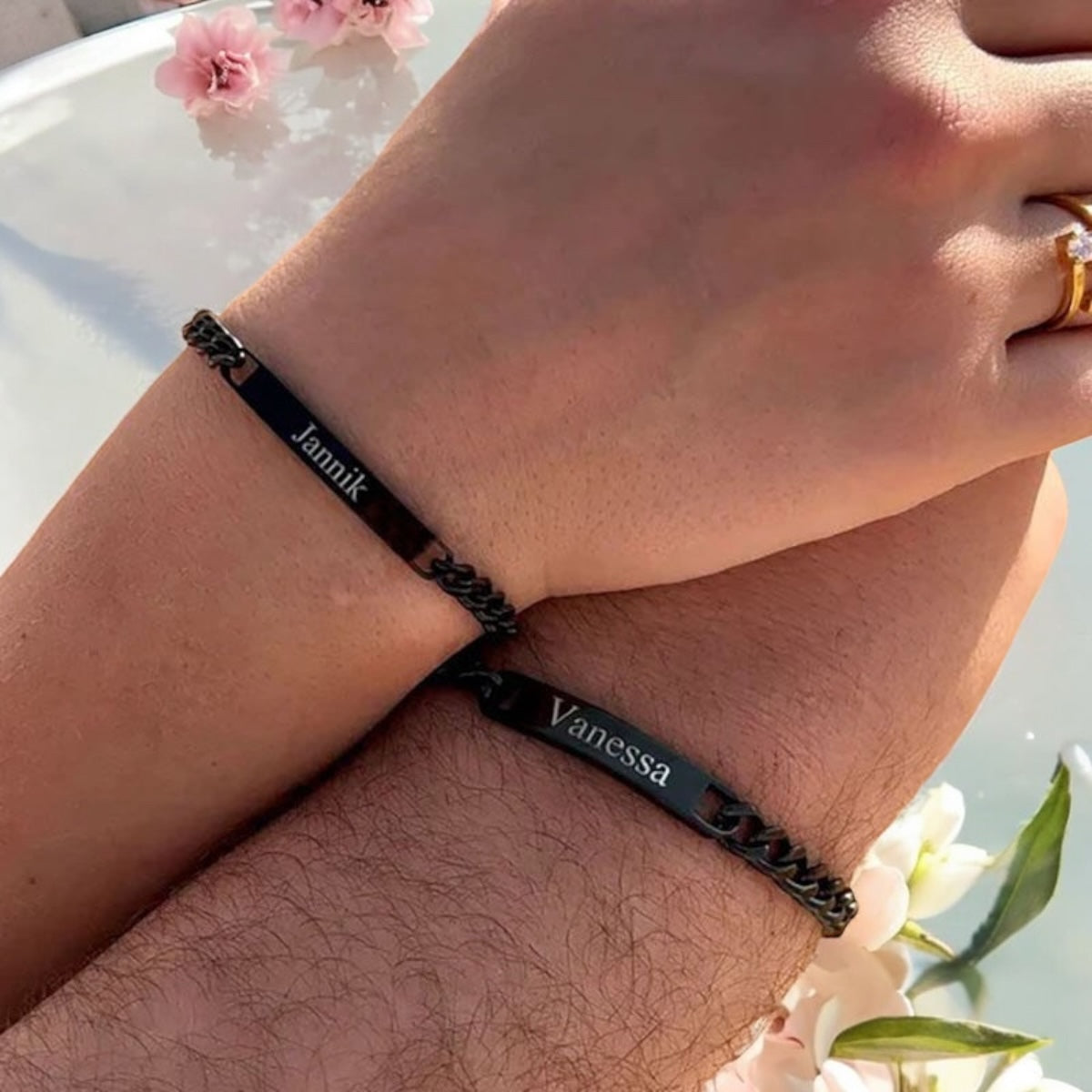Personalised Engravable Steel Bracelet