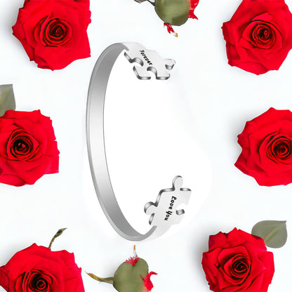Unisex Puzzle Personalised Bracelet