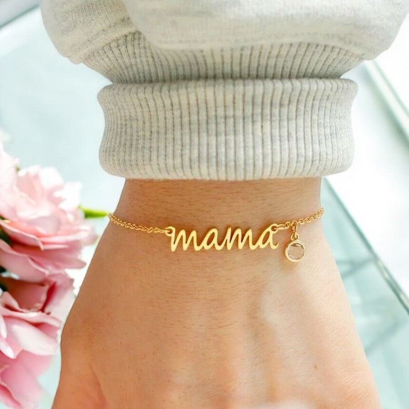 Personalized Engraved Family Bracelet